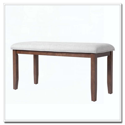 Banc rembourré pour chambre à coucher