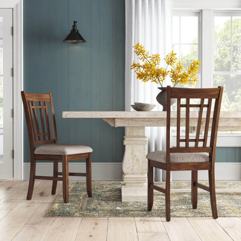 Karpinski 19.25'' H Linen Upholstered Side Chair