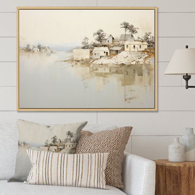 Lakehouse Tranquility sur toile