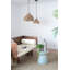 Lustre tissé en corde S / 2