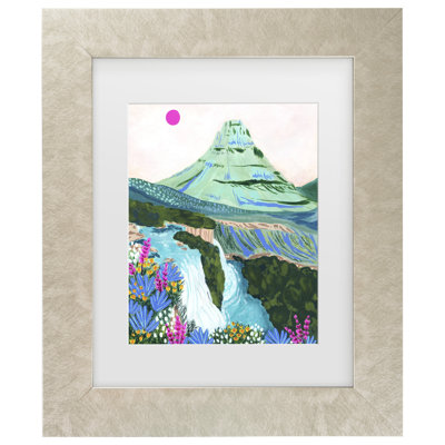 Bolog Sarah Gesek  Kirkjufell Matted Framed Art