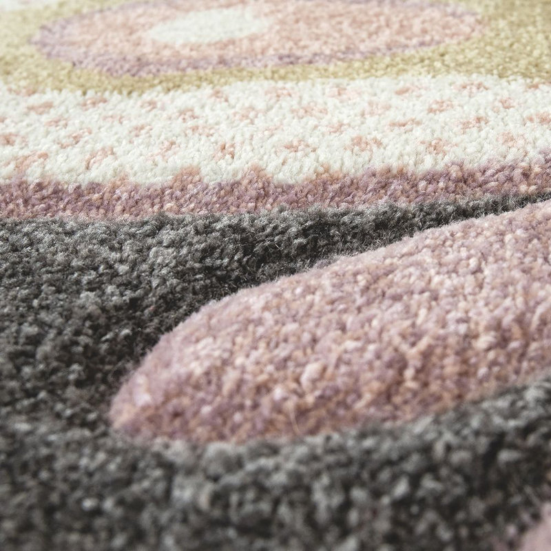 Starr Shaggy Pink Rug, Rectangle 200 x 290cm