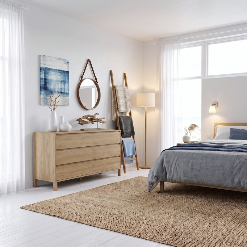 Échelle couverture 5,5 pi en bambou spa, Naturel