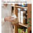 Small Household Floor-To-Ceiling Open Solid Wood Bookshelves