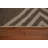 Geometric Hand-Knotted Rectangle 7'9'' x 9'10'' Wool Area Rug in Brown