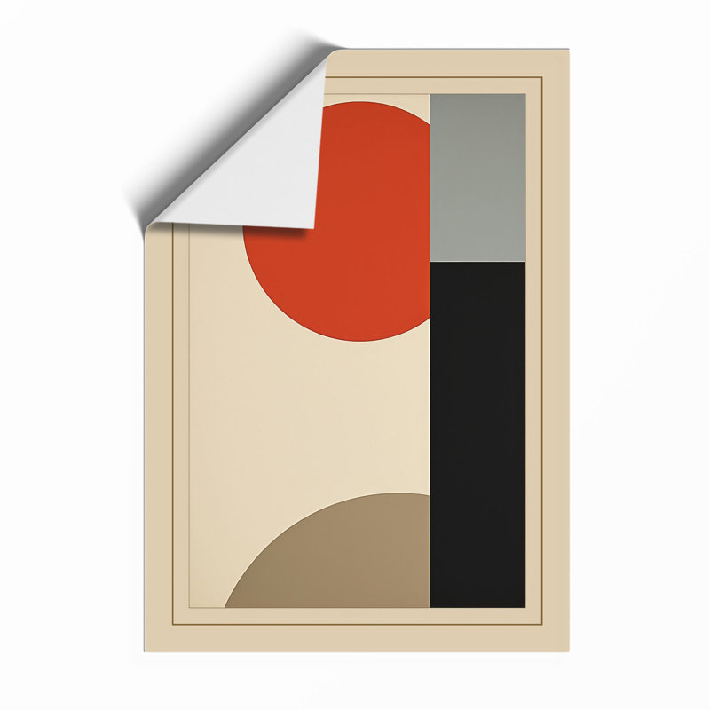 Forms Geometric - Print, Unframed, A4 - 29.7 x 21.0 cm