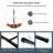 Humberto Steel Standard Hammock Stand