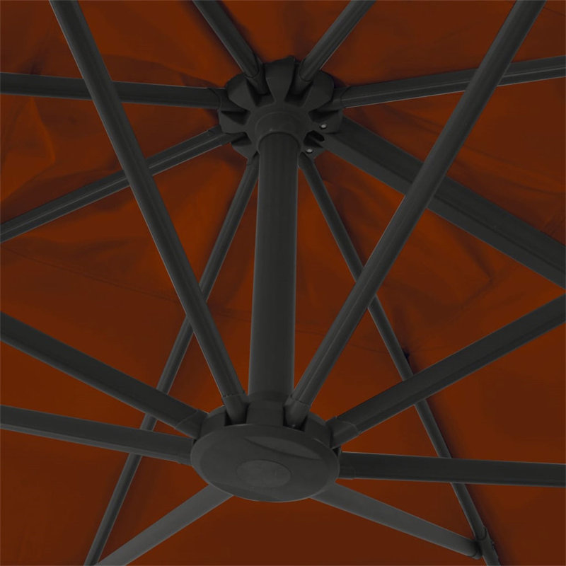 Russia 300cm Tilt Cantilever Parasol, Brown