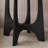 25" Round Wooden Side Table