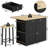 Lujane 3-Piece Drop Leaf Kitchen Island Set-387945879-378934733