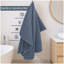 Premium Ribbed Cotton Bathroom Towel Collection, Soft & Plush, Fast Absorbing Hand, Bath Towels & Bath Sheets - 2 Pack-118474322-124328134
