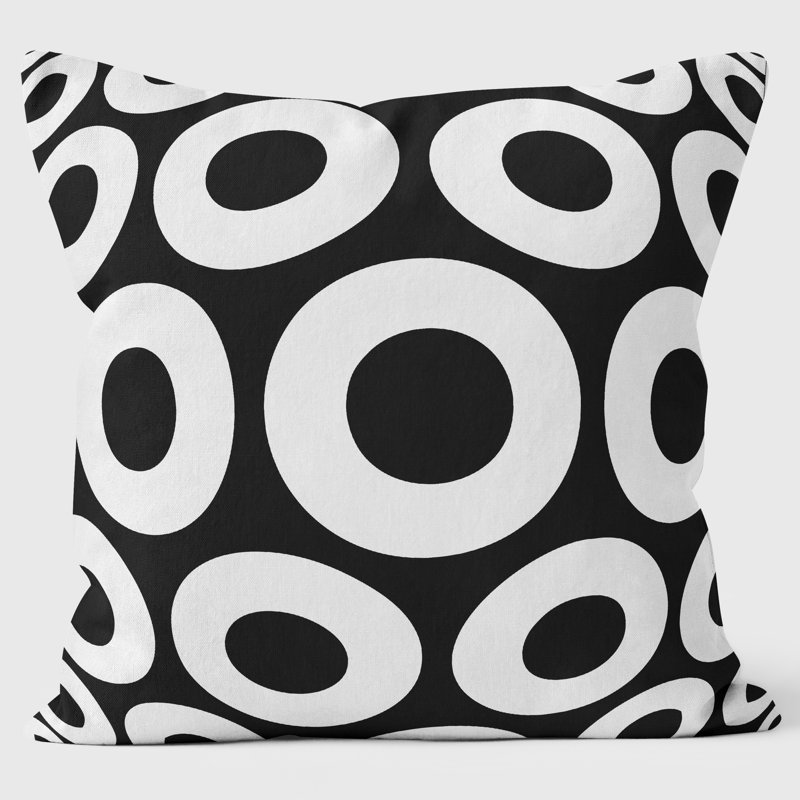 Anneaux Abstract Cushion