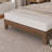 Solid Wood Platform Bed Frame, Twin Bed Frame With Headboard Included-119619084