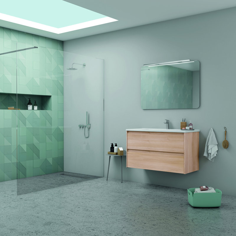 Ambra 39.6'' W Single Vanity, Matte Sand