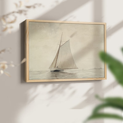 Vintage Nauticals-L - Reproduction encadrée - Restickable