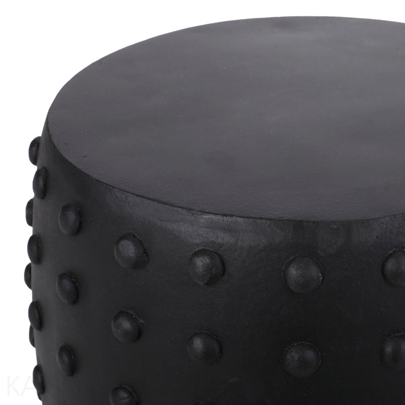 Table d'appoint d'extérieur en béton léger