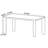 Minimalist rectangular dining table-110979473
