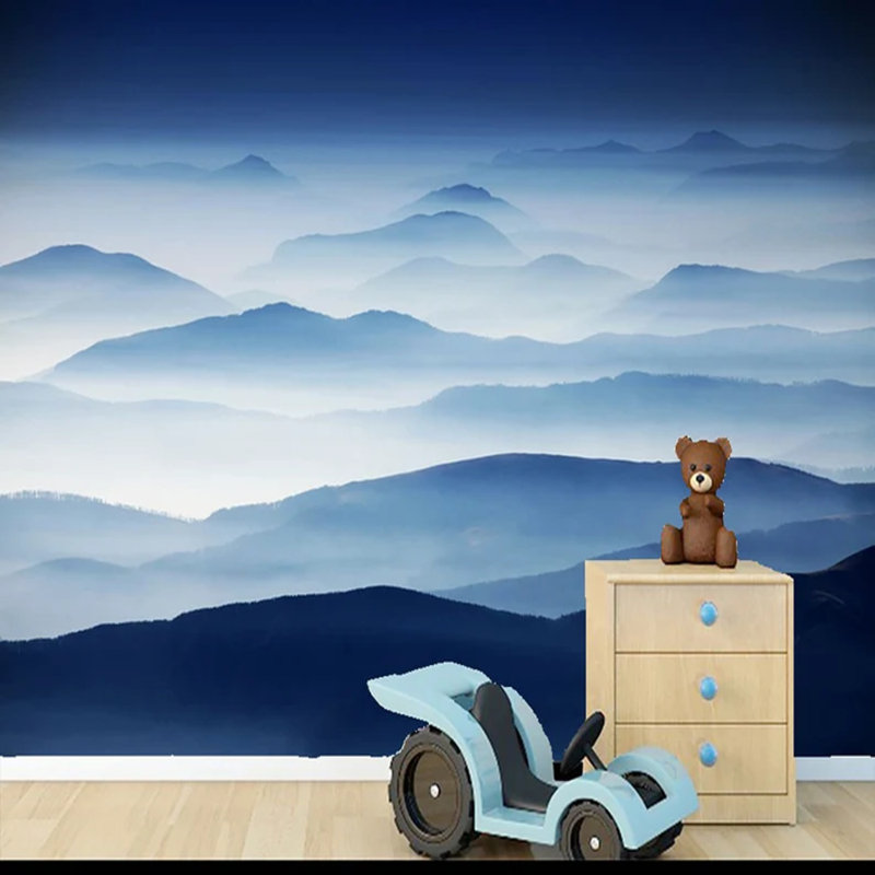 Misty Horizon Blues, 117.96" L x 197" W