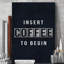 Insert Coffee - Wrapped Canvas Print-216119257