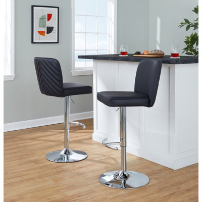 Henry Adjustable Barstool - Set Of 2