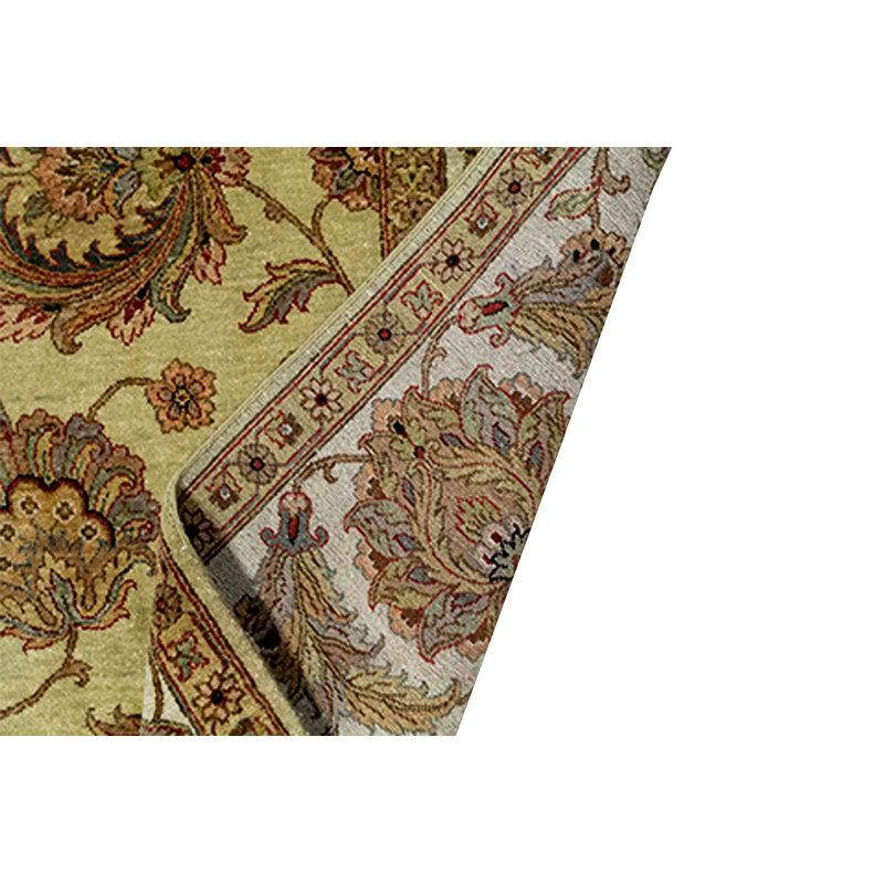 Wool Oriental Area Rug in Brown