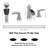 Widespread Waterfall 2-Handle Bathroom Sink Faucet with Drain Assembly-126537153