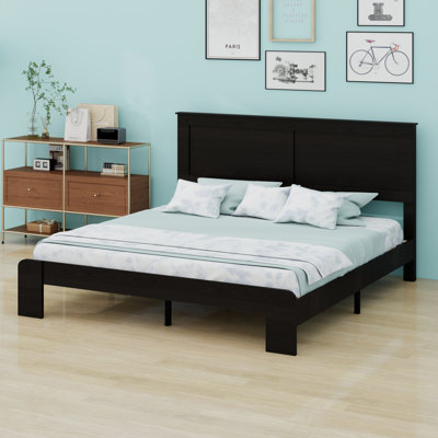 Base de lit plateforme avec grand rangement sous le lit