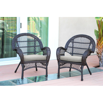 Maltby Wicker Outdoor Lounge Chair