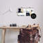 Ensemble de 2 plaques murales en patchy bleu marine abstrait par Susan Jill