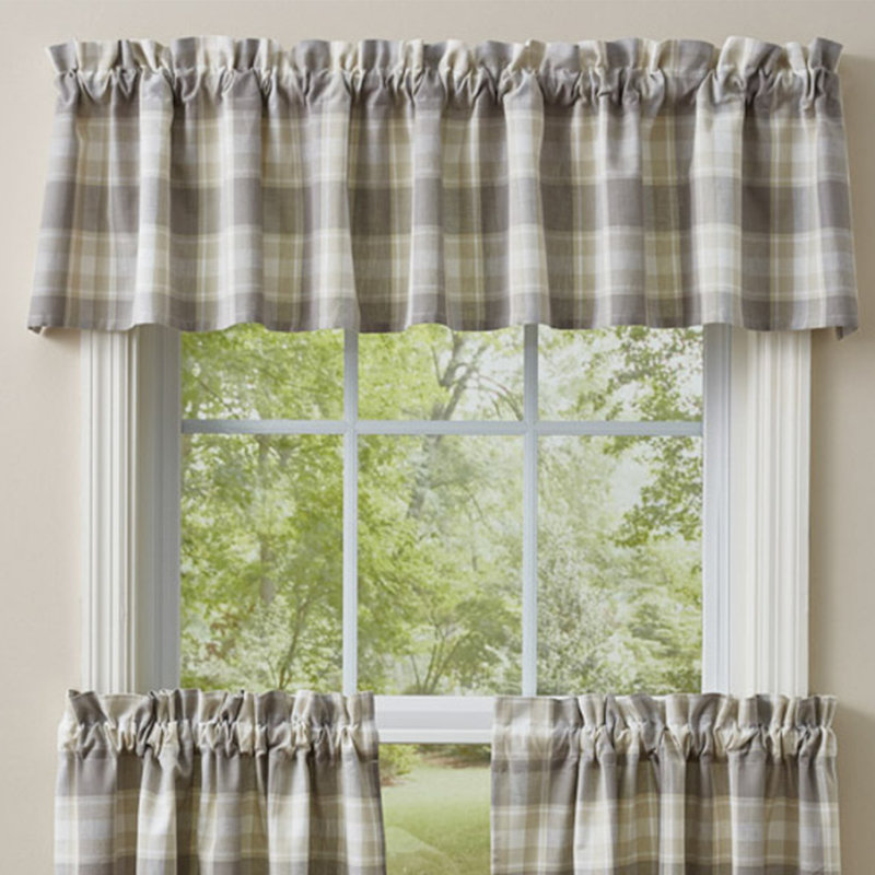  Weathered Oak Valance