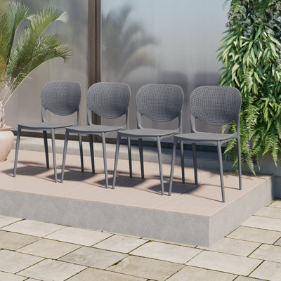 Chaise d'appoint de patio Alyisa