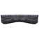7 Piece Modular Power Zero Gravity Reclining Sectional With Power Adjustable Headrests