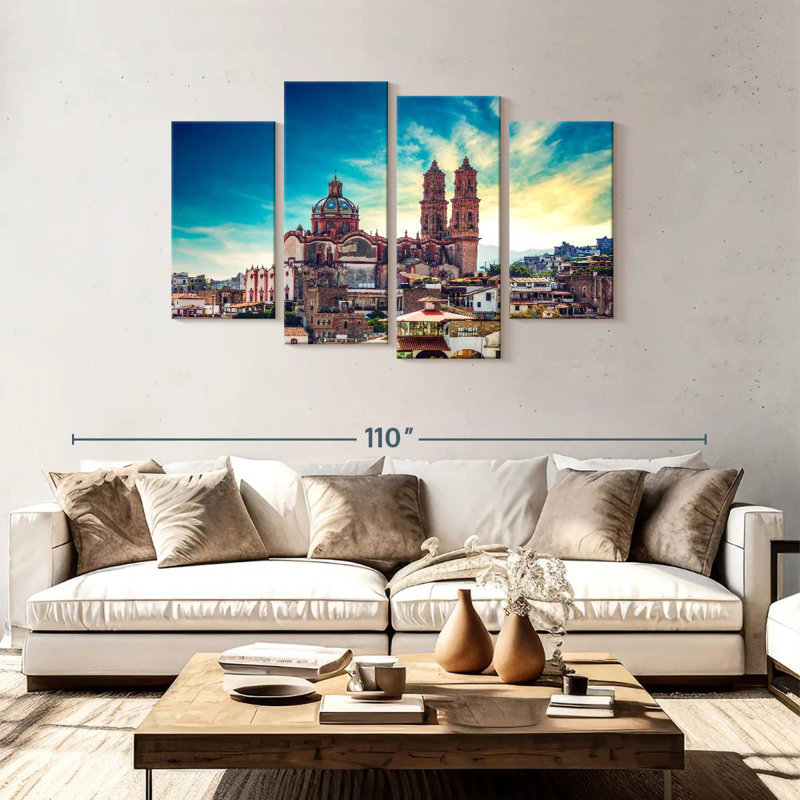 Lynelle Taxco Plaza, 48" H x 75" W