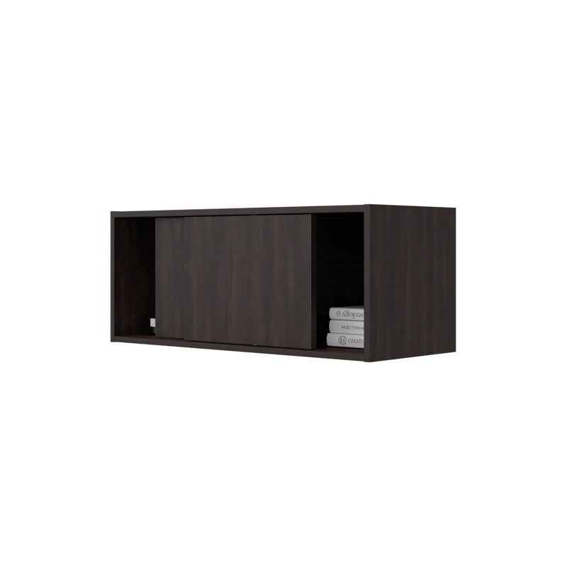Armoire de rangement murale, Noyer