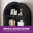 68.5'' H 5 Tiers Arched Wooden Bookshelf With Adjustable Shelves-76360510