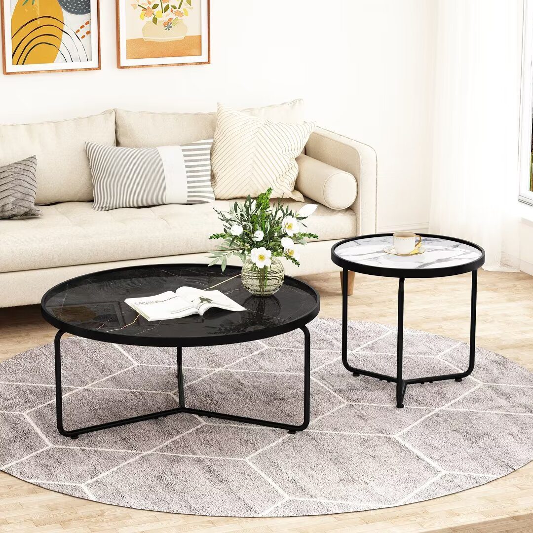 Ebern Designs Yaelin Nesting Coffee Table | Wayfair