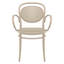 Chaise d'appoint empilable pour patio Farrah-1937411754