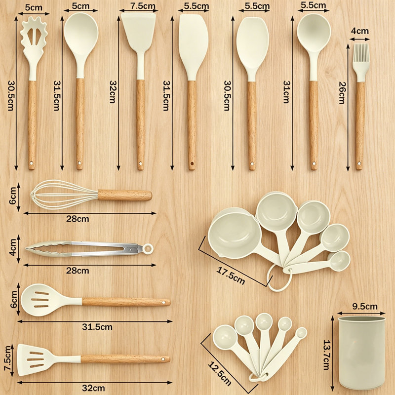 Fcbnposi 22 Utensil Set