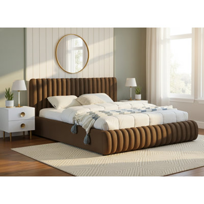 Kiriazes Upholstered Platform Bed