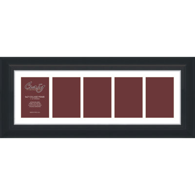 Bednarz Black Matte Picture Frame with Mat