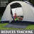 Camping Tent Carpet Mat Footprint, Liner, Waterproof Backing Blocks Moisture, Compact And Portable-109360437
