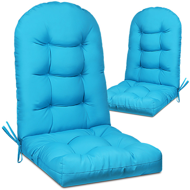 Coussin de chaise Adirondack 5 pouces (ensemble de 2), Sarcelle