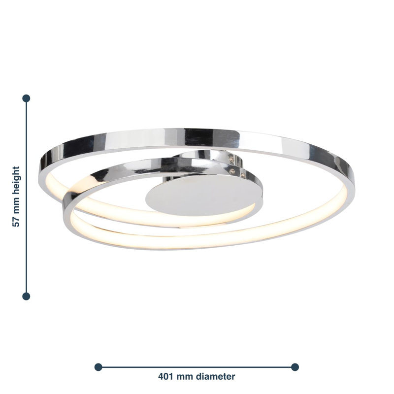 Ballynure LED Semi Flush Mount