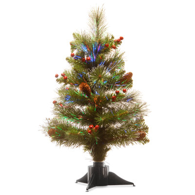 20" Fiber Optic Crestwood Spruce Tree