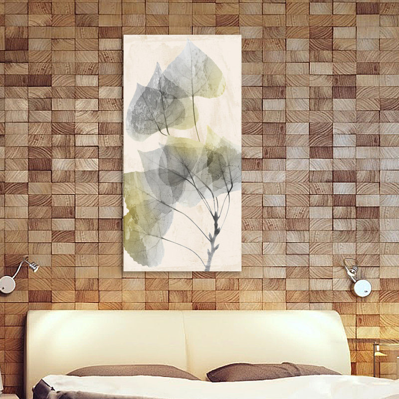 Golden Flaked - Wrapped Canvas Print, 61 cm H x 30 cm W