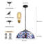 Luminaire suspendu noir mat à 2 lumières Fritsche