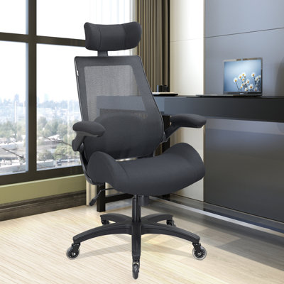 Bakersville Ergonomic Home Office Chair with Headrest and Lumbar Support
