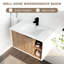 Ensemble de meuble-lavabo mural simple 30 po Alen