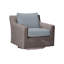 Rustic Swivel Patio Chair with Cushions-1006087965-1006092679-1008468430
