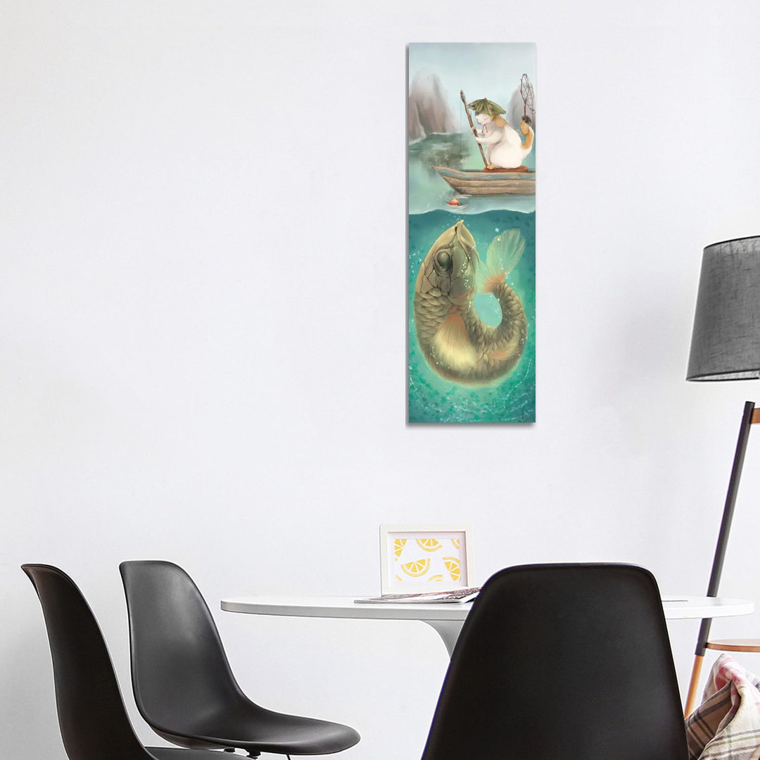 Be Careful What You Fish For - Painting on Canvas